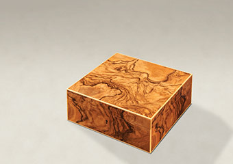 Butt Walnut Strung Memory Box - Medium