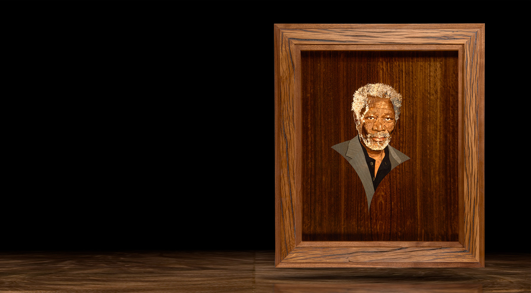 Portraits in Marquetry