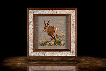 Portraits and Wildlife in Marquetry